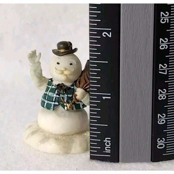 Hawthorne Village Sam the Snowman Rudolph Christmas Town 2003 Mini Figure 79056 - Picture 5 of 7